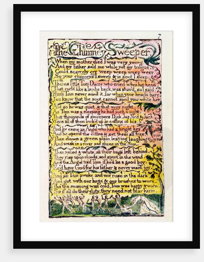 The Chimney Sweeper by William Blake