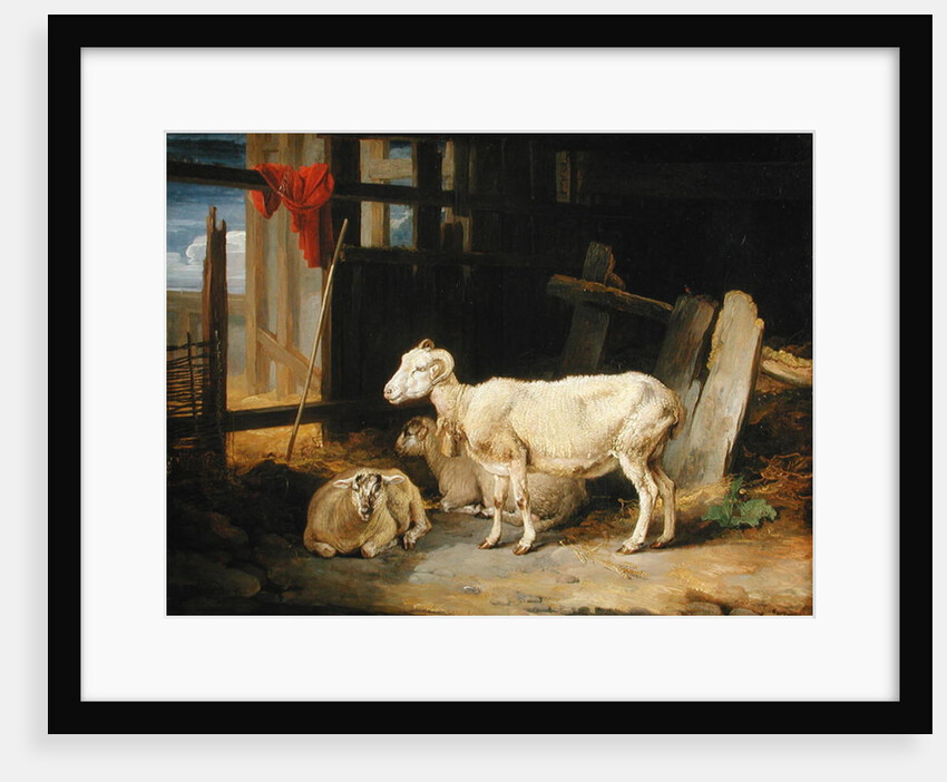 Heath Ewe and Lambs, 1810 by James Ward