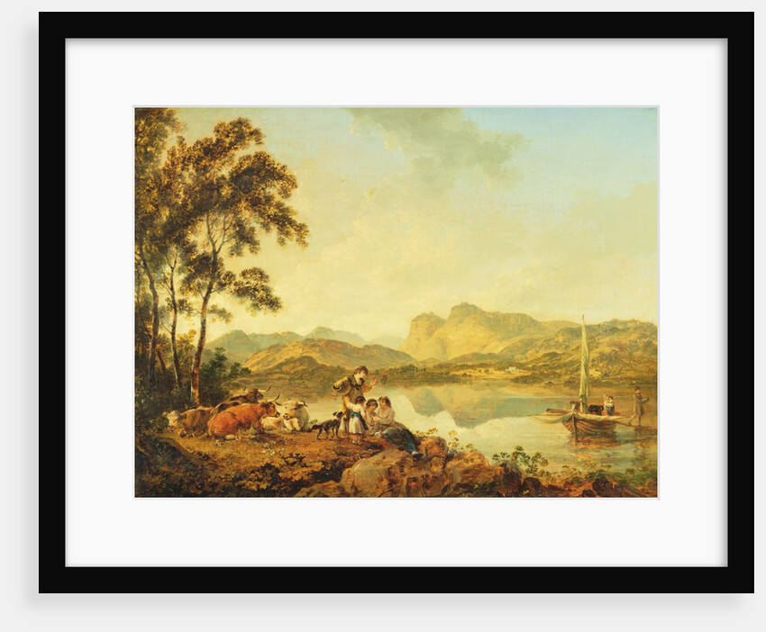 Langdale Pikes from Lowood, c.1800-06 by Julius Caesar Ibbetson