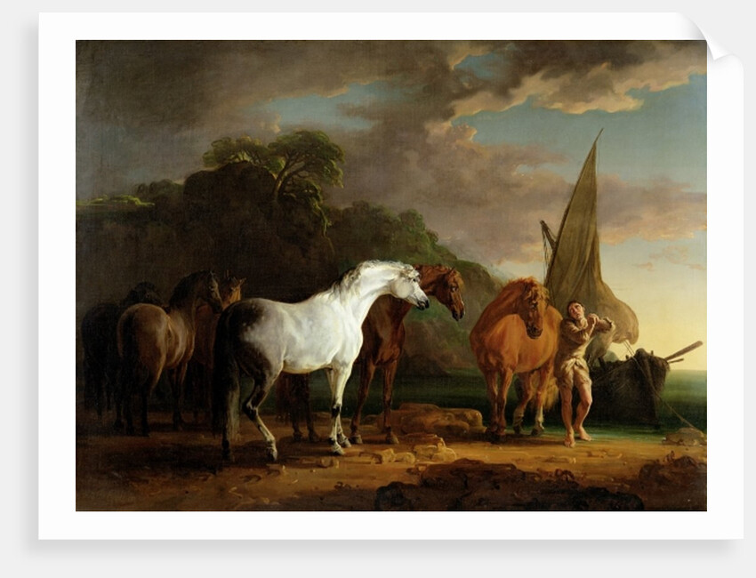 Gulliver Taking his Final Leave of the Land of the Houyhnhnms, c.1769 by Sawrey Gilpin