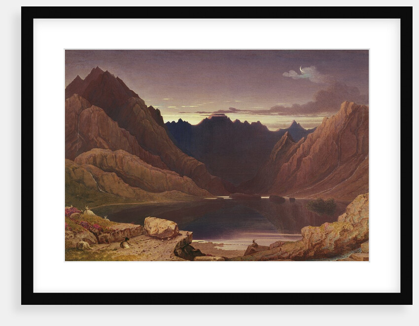 Loch Coruisk, Isle of Skye - Dawn, c.1826-32 by George Fennel Robson