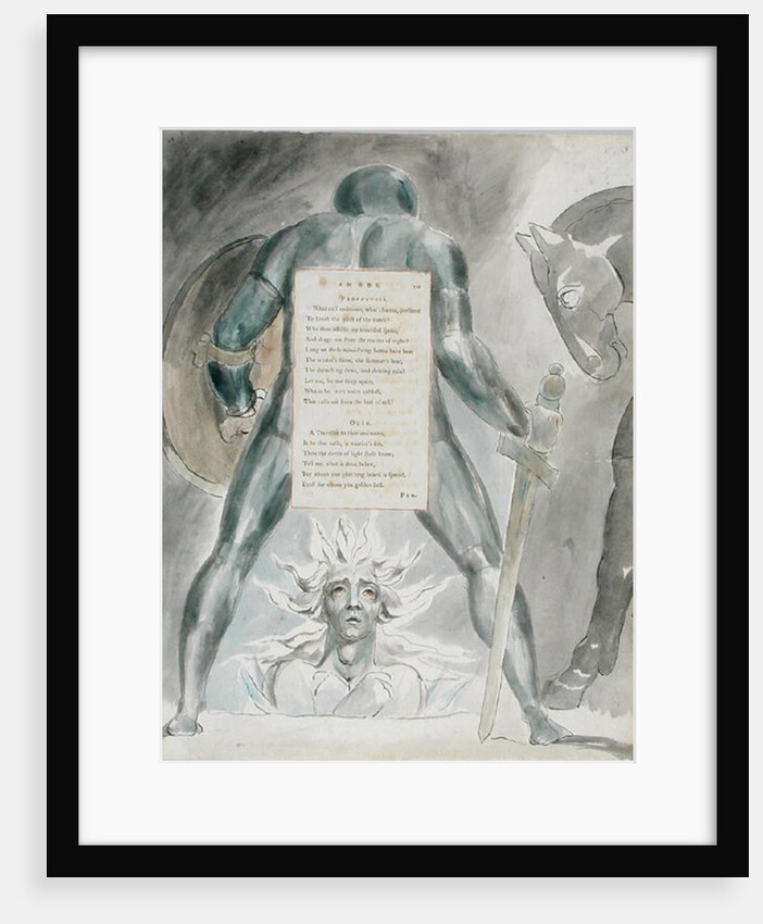 The Descent of Odin by William Blake