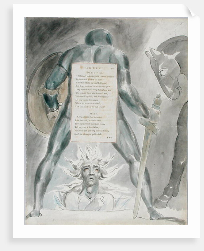 The Descent of Odin by William Blake