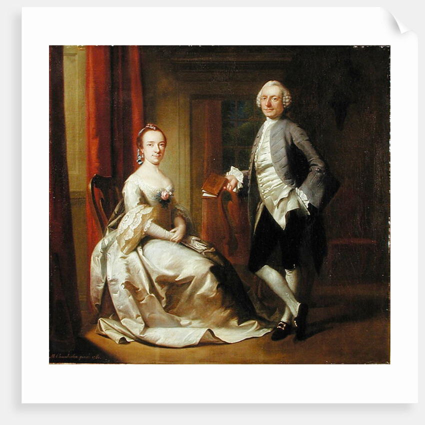 Conversation Piece, 1761 by Mason Chamberlin
