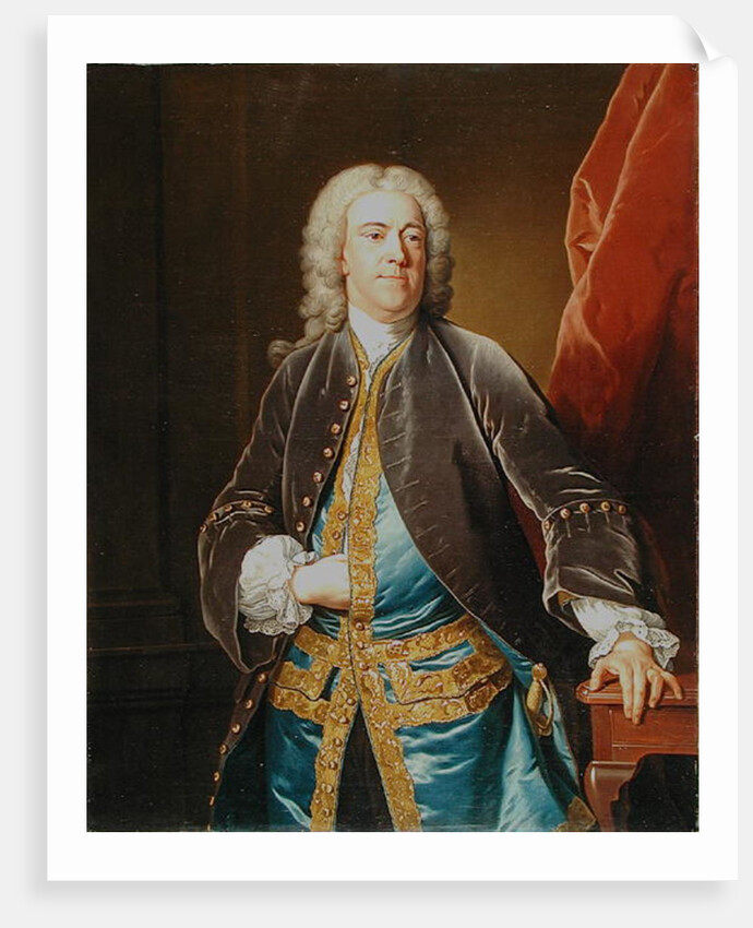 The Right Honourable Stephen Poyntz, of Midgeham, Berkshire, c.1740 by Jean-Baptiste van Loo