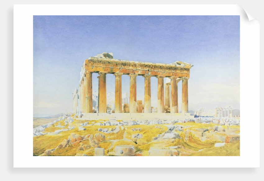 The Parthenon, c.1834 by Thomas Hartley Cromek