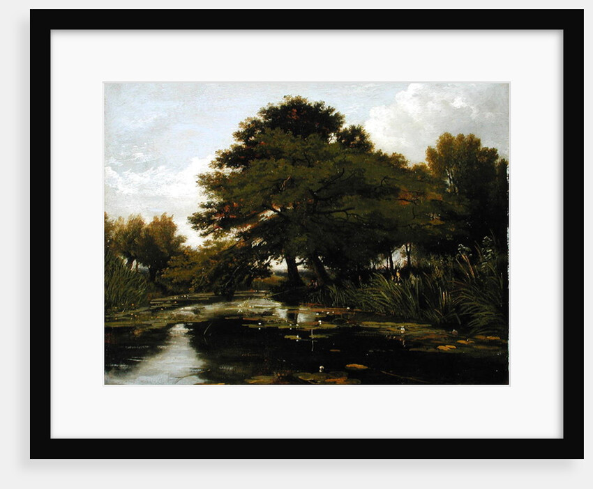 On the Isis, Waterperry, Oxfordshire, 1805 by William Alfred Delamotte