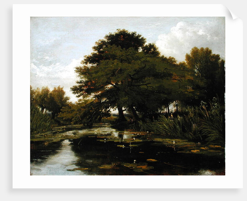 On the Isis, Waterperry, Oxfordshire, 1805 by William Alfred Delamotte