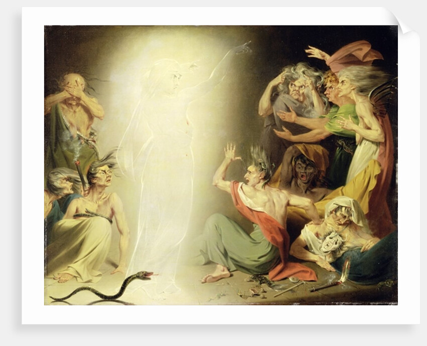 The Ghost of Clytemnestra Awakening the Furies, 1781 by John Downman