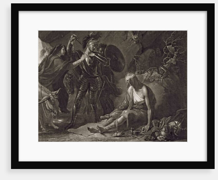 The Cave of Despair by Benjamin West