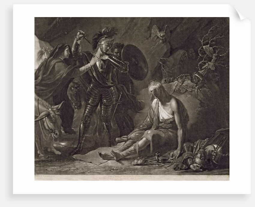 The Cave of Despair by Benjamin West