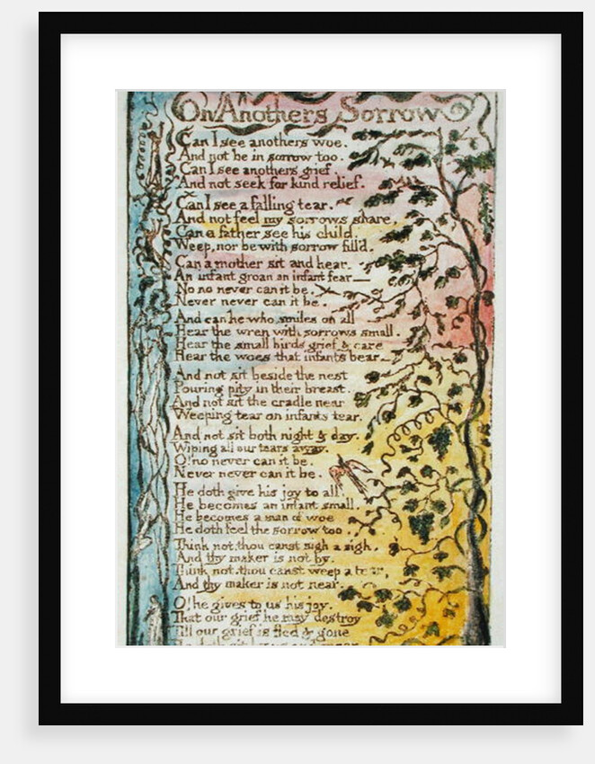 On Another's Sorrow by William Blake