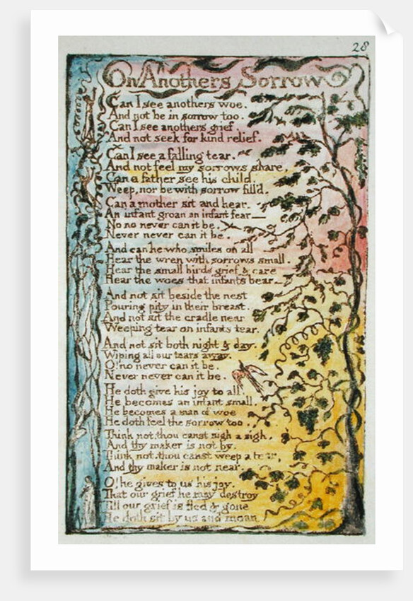 On Another's Sorrow by William Blake
