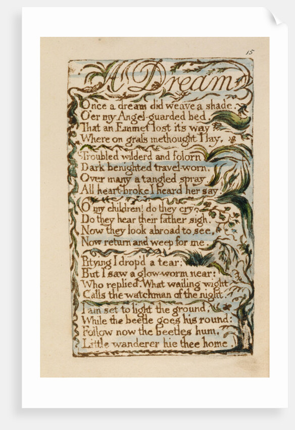 A Dream by William Blake