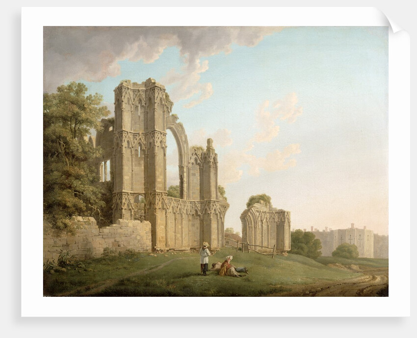 St Mary's Abbey, York, c.1778 by Michael Rooker