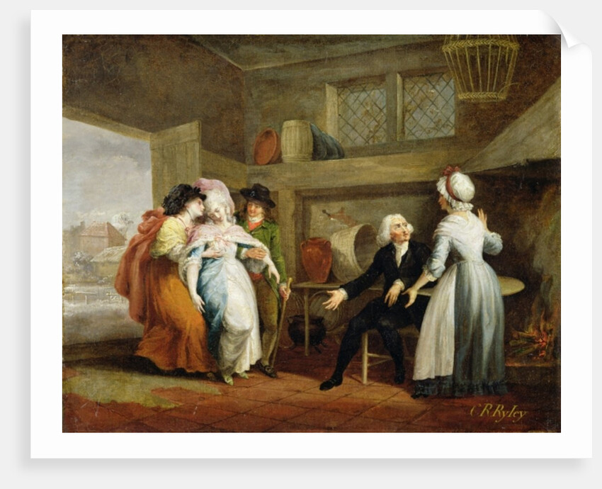 Dining in the Hayfields by Charles Reuben Ryley