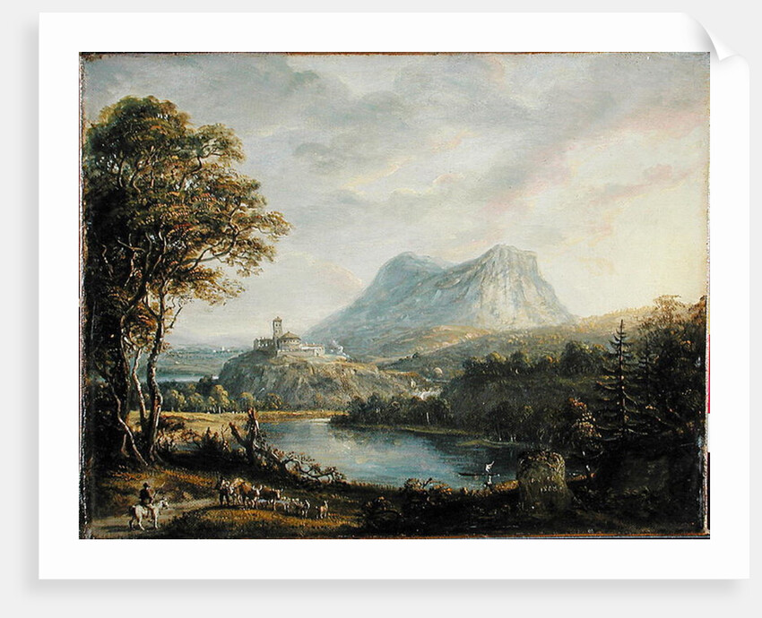 Landscape with a Lake, 1808 by Paul Sandby