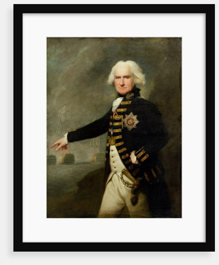 Admiral Lord Bridport c.1795 by Lemuel Francis Abbott