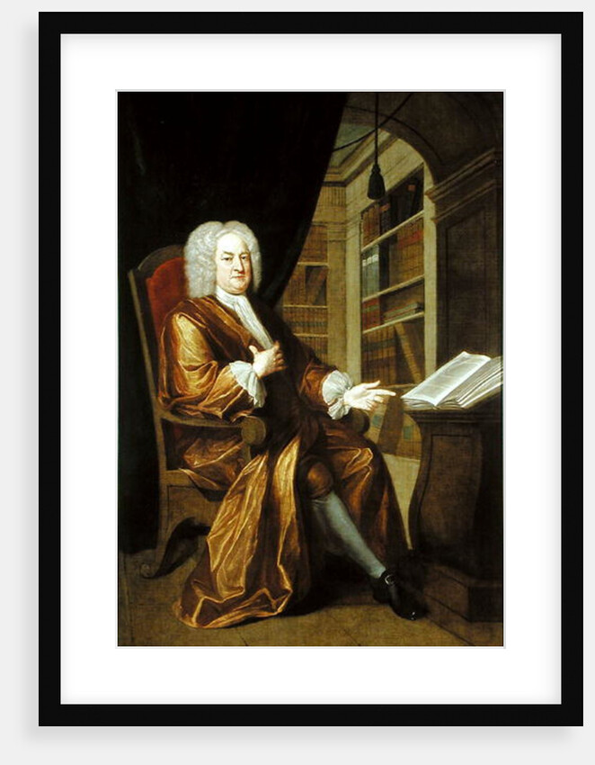 Benjamin Moreland, High Master of St Paul's School, 1724 by John Smibert