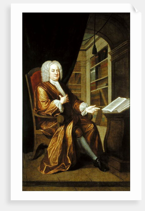 Benjamin Moreland, High Master of St Paul's School, 1724 by John Smibert