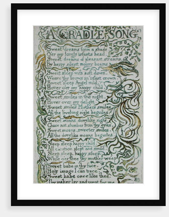 A Cradle Song by William Blake