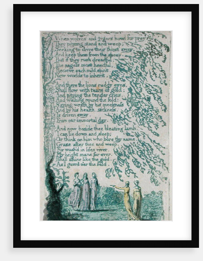 When Wolves and tygers... by William Blake