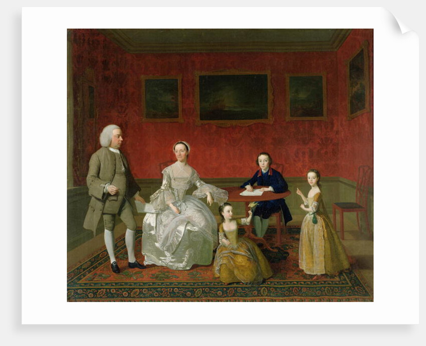 The Buckley-Boar Family, c.1758-60 by English School
