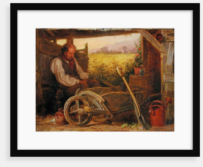 The Old Gardener, 1863 by Briton Riviere