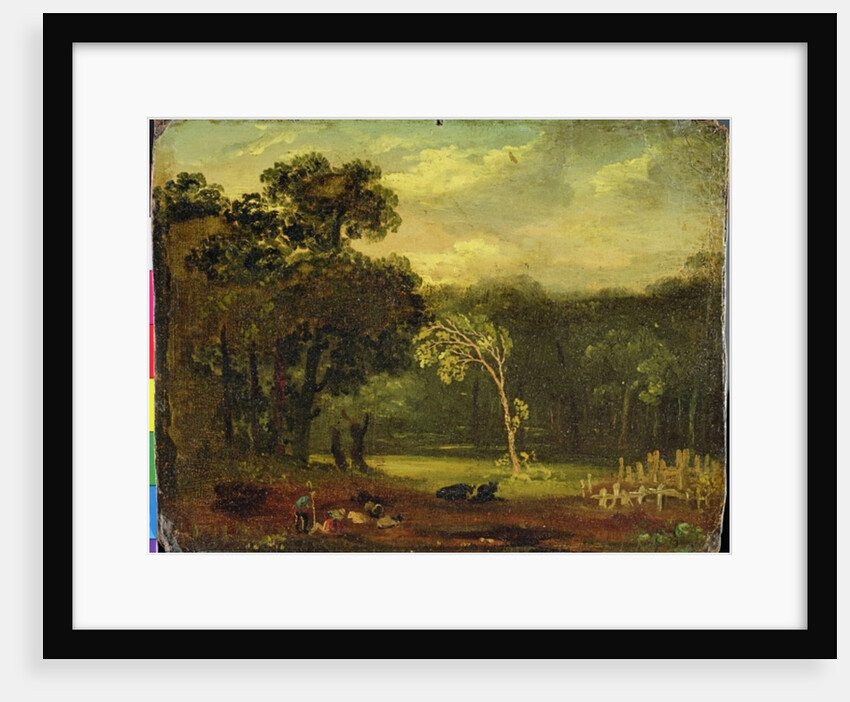 Sketch from Nature in Sion Park, 1819 by Samuel Palmer