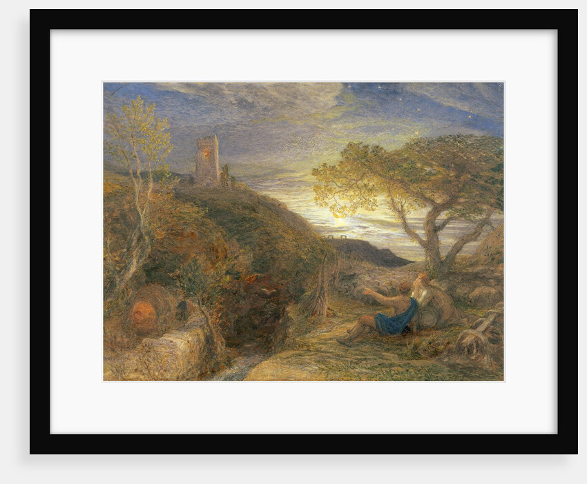 The Lonely Tower, 1868 by Samuel Palmer
