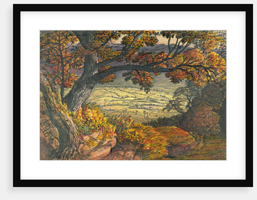 The Weald of Kent, c.1827-28 by Samuel Palmer