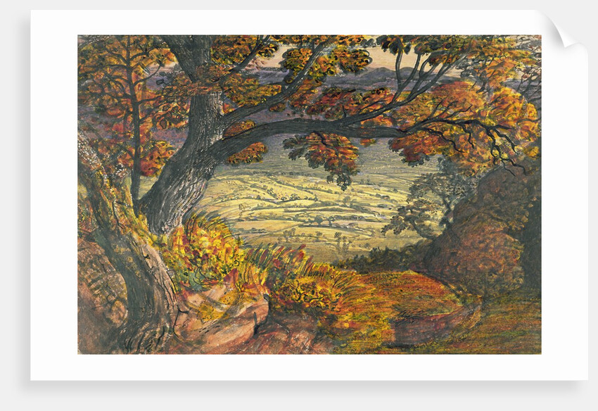 The Weald of Kent, c.1827-28 by Samuel Palmer