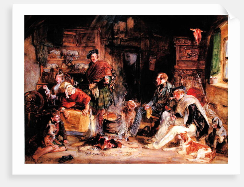 Highland Hospitality, 1832 by John Frederick Lewis