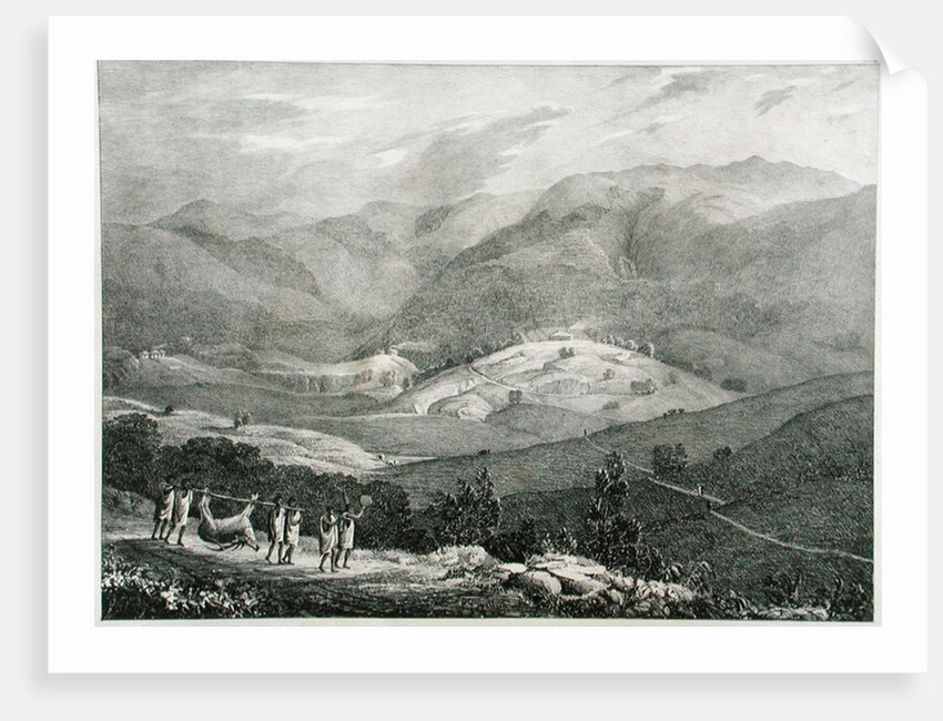 Ottacamund, View of the Great Dodabetta, Neelgherry Mountains by Captain E. A. (after) McCurdy