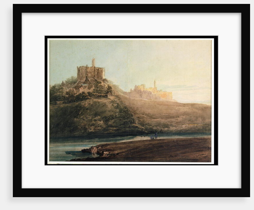 Warkworth Castle, Northumberland, c.1798 by Thomas Girtin
