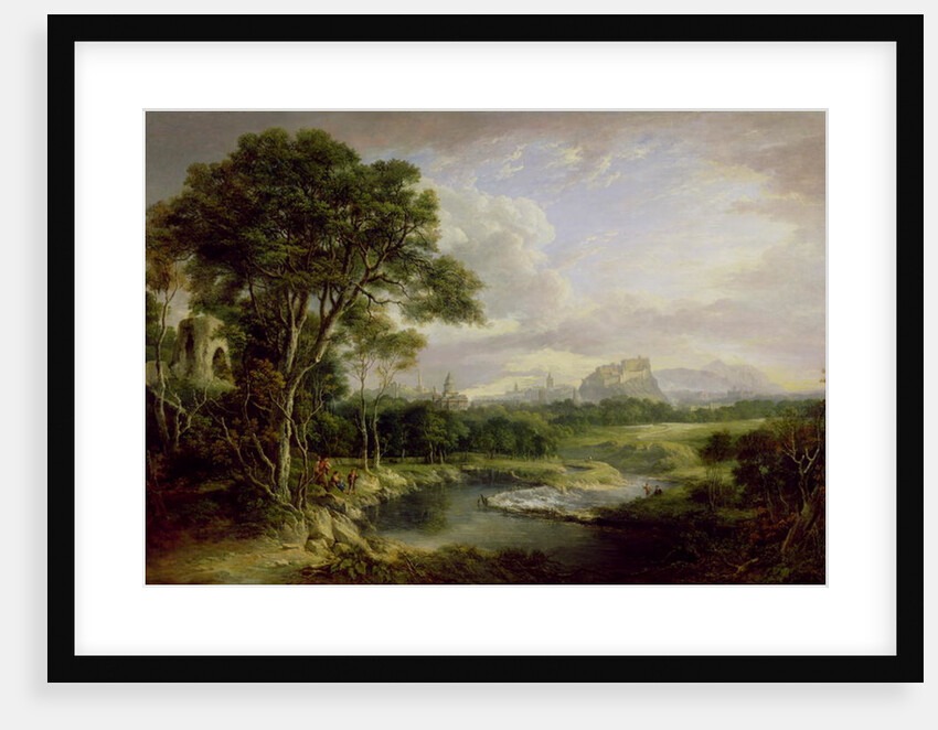 View of the City of Edinburgh, c.1822 by Alexander Nasmyth