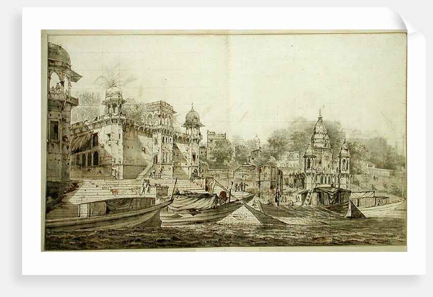 View of Part of the City of Benares, c.1781 by William Hodges