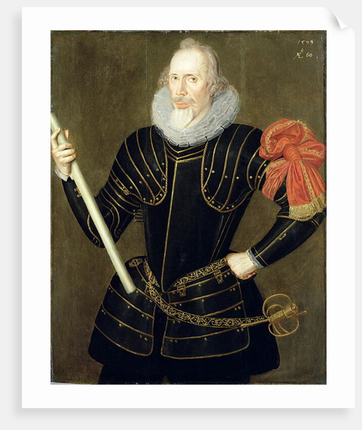 Portrait of a Man, 1593 by Robert the Elder Peake
