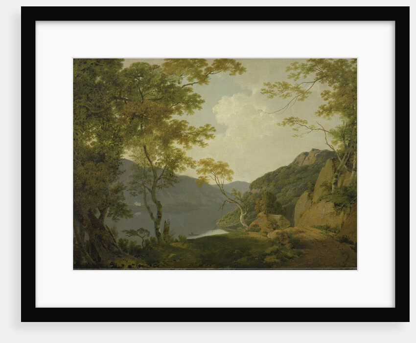 Lake Scene, 1790 by Joseph Wright of Derby