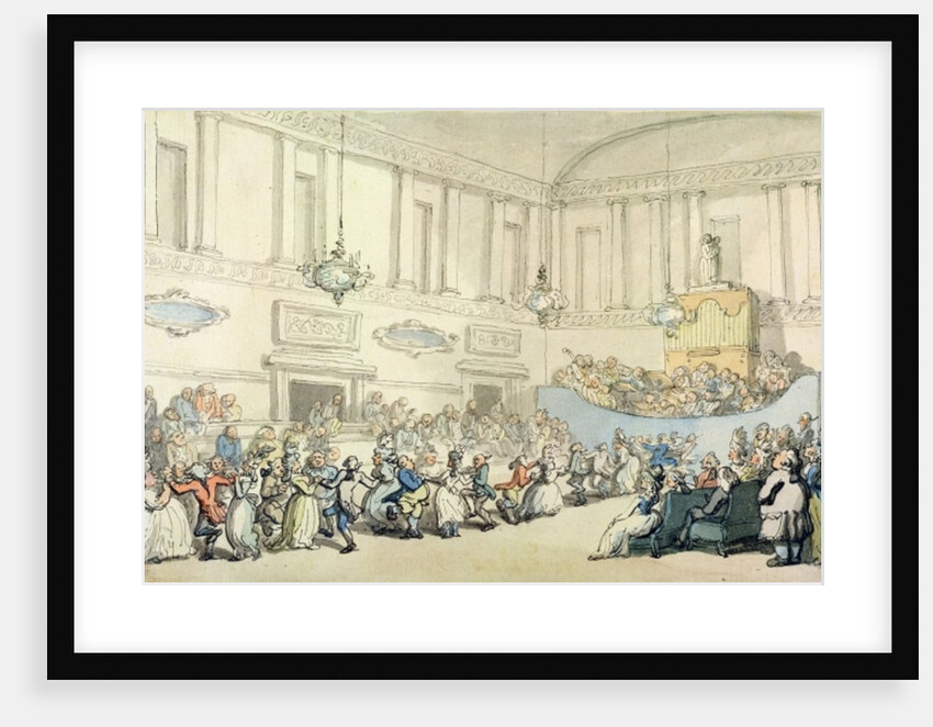 The Ball by Thomas Rowlandson