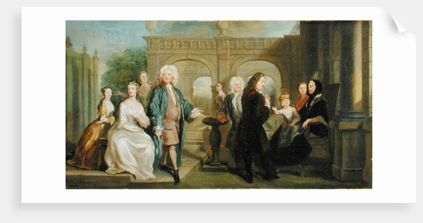 A Family Conversation Piece, c.1730 by Joseph Highmore