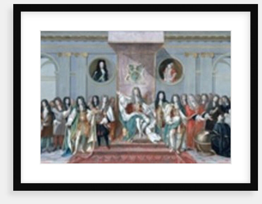 James II Receiving the Mathematical Scholars of Christ's Hospital by Antonio Verrio
