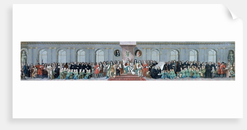 James II Receiving the Mathematical Scholars of Christ's Hospital by Antonio Verrio