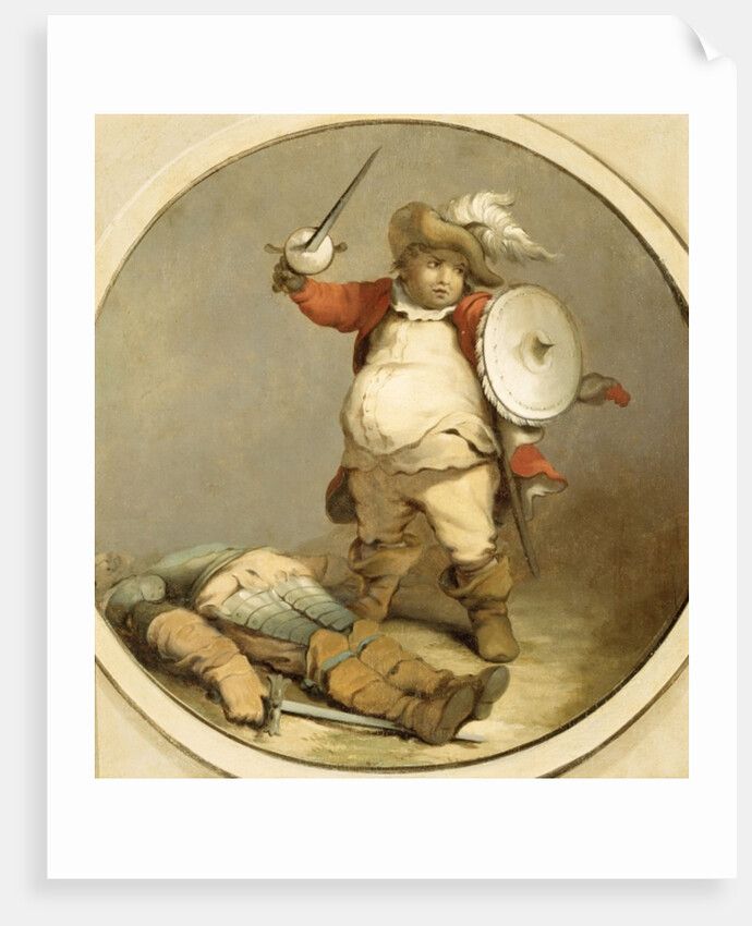 Falstaff with the Body of Hotspur, c.1786 by Philip James de Loutherbourg
