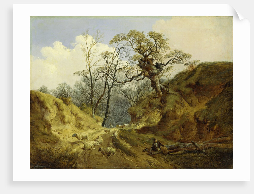 Crown Point, Whitlingham, near Norwich, 1855 by John Berney Ladbrooke