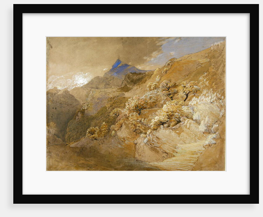 Mount Siabod from Tyn-y-Coed near Capel Curig by Samuel Palmer