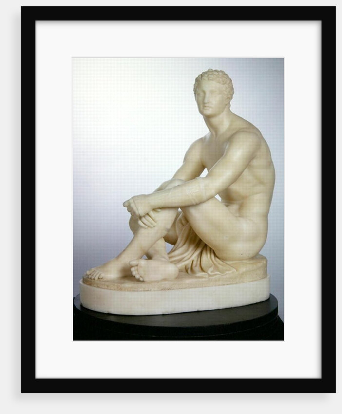 A Greek Boxer Waiting his Turn, c.1838 by Joseph Gott