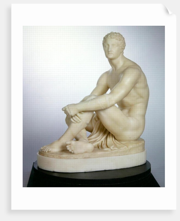 A Greek Boxer Waiting his Turn, c.1838 by Joseph Gott