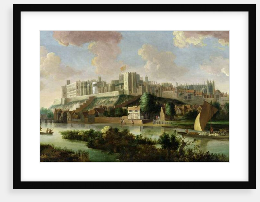 Windsor Castle seen from the Thames, c.1700 by Johannes Vorsterman