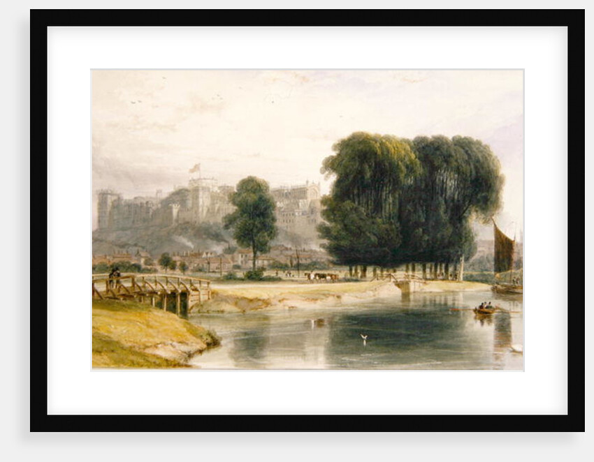 Windsor Castle by William Daniell